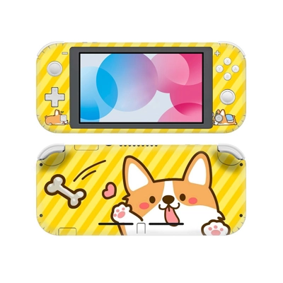 Big eared Dog decal skin Sticker for Nintendo Switch Lite Console