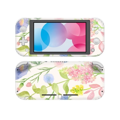 Flower Texture decal skin Sticker for Nintendo Switch Lite Console