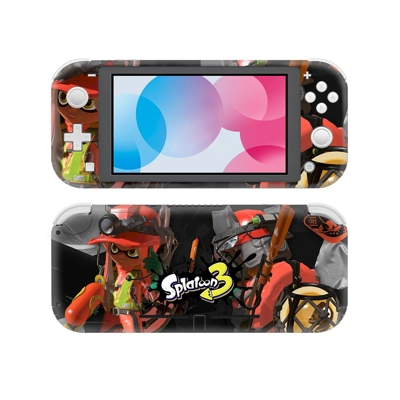 Splatoon 3 decal skin Sticker for Nintendo Switch Lite Console