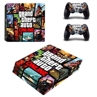 Grand Theft Auto Online decal skin for PS4 Pro Console and.. Grand Theft Auto Online decal skin for PS4 Pro Console and..
