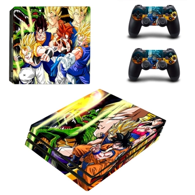 Dragon Ball Super decal skin for PS4 Pro Console and 2 Con.. Dragon Ball Super decal skin for PS4 Pro Console and 2 Con..