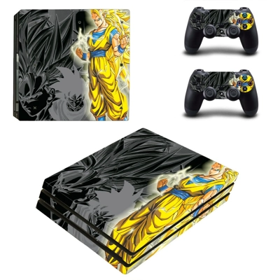 Dragon Ball Super decal skin for PS4 Pro Console and 2 Con.. Dragon Ball Super decal skin for PS4 Pro Console and 2 Con..