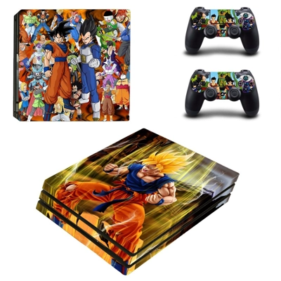 Dragon Ball Super decal skin for PS4 Pro Console and 2 Con.. Dragon Ball Super decal skin for PS4 Pro Console and 2 Con..