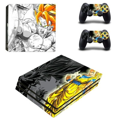 Dragon Ball Super decal skin for PS4 Pro Console and 2 Con.. Dragon Ball Super decal skin for PS4 Pro Console and 2 Con..