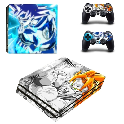 Dragon Ball Super decal skin for PS4 Pro Console and 2 Con.. Dragon Ball Super decal skin for PS4 Pro Console and 2 Con..