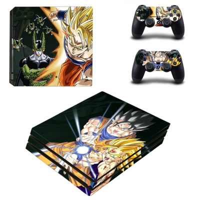 Dragon Ball Super decal skin for PS4 Pro Console and 2 Con.. Dragon Ball Super decal skin for PS4 Pro Console and 2 Con..