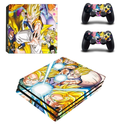 Dragon Ball Super decal skin for PS4 Pro Console and 2 Con.. Dragon Ball Super decal skin for PS4 Pro Console and 2 Con..