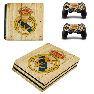 Real Madrid CF decal skin for PS4 Pro Console and 2 Contro.. Real Madrid CF decal skin for PS4 Pro Console and 2 Contro..