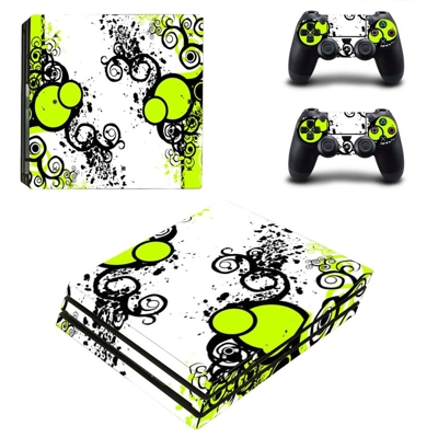Floral Clipart decal skin for PS4 Pro Console and 2 Contro.. Floral Clipart decal skin for PS4 Pro Console and 2 Contro..