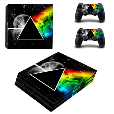 Prismic Light action decal skin for PS4 Pro Console and 2 .. Prismic Light action decal skin for PS4 Pro Console and 2 ..