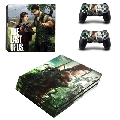 The Last of us decal skin for PS4 Pro Console and 2 Contro.. The Last of us decal skin for PS4 Pro Console and 2 Contro..