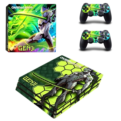 Overwatch decal skin for PS4 Pro Console and 2 Controllers Overwatch decal skin for PS4 Pro Console and 2 Controllers