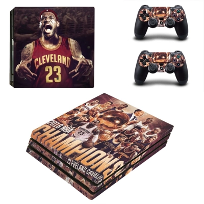 Cleveland Cavaliers decal skin for PS4 Pro Console and 2 C.. Cleveland Cavaliers decal skin for PS4 Pro Console and 2 C..