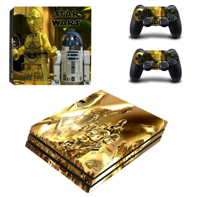 Star wars decal skin for PS4 Pro Console and 2 Controllers Star wars decal skin for PS4 Pro Console and 2 Controllers