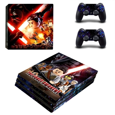 The Force Awakens decal skin for PS4 Pro Console and 2 Con.. The Force Awakens decal skin for PS4 Pro Console and 2 Con..