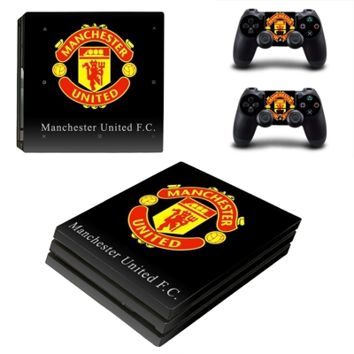 Manchester United decal skin for PS4 Pro Console and 2 Con.. Manchester United decal skin for PS4 Pro Console and 2 Con..