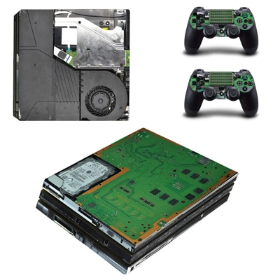 Laptop circuit decal skin for PS4 Pro Console and 2 Contro.. Laptop circuit decal skin for PS4 Pro Console and 2 Contro..