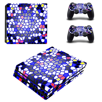 Plant cell pattern decal skin for PS4 Pro Console and 2 Co.. Plant cell pattern decal skin for PS4 Pro Console and 2 Co..