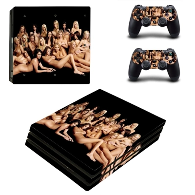 Nude Girls decal skin for PS4 Pro Console and 2 Controllers Nude Girls decal skin for PS4 Pro Console and 2 Controllers