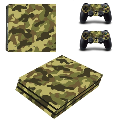Army Dress decal skin for PS4 Pro Console and 2 Controllers Army Dress decal skin for PS4 Pro Console and 2 Controllers