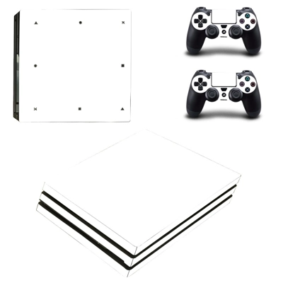 White Texture decal skin for PS4 Pro Console and 2 Control.. White Texture decal skin for PS4 Pro Console and 2 Control..