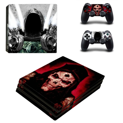 Diablo 3 decal skin for PS4 Pro Console and 2 Controllers Diablo 3 decal skin for PS4 Pro Console and 2 Controllers