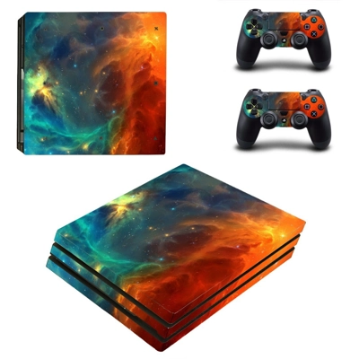 Sky Stars decal skin for PS4 Pro Console and 2 Controllers Sky Stars decal skin for PS4 Pro Console and 2 Controllers