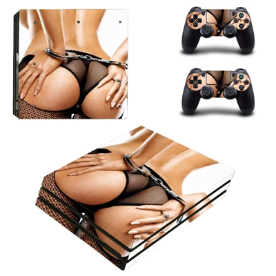Sexy Ass decal skin for PS4 Pro Console and 2 Controllers Sexy Ass decal skin for PS4 Pro Console and 2 Controllers