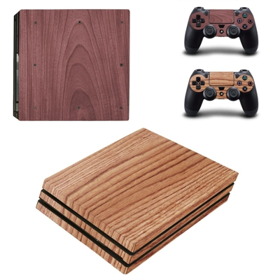 Wooden Board decal skin for PS4 Pro Console and 2 Controll.. Wooden Board decal skin for PS4 Pro Console and 2 Controll..