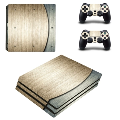 Wooden Board decal skin for PS4 Pro Console and 2 Controll.. Wooden Board decal skin for PS4 Pro Console and 2 Controll..