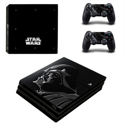 Star wars decal skin for PS4 Pro Console and 2 Controllers Star wars decal skin for PS4 Pro Console and 2 Controllers