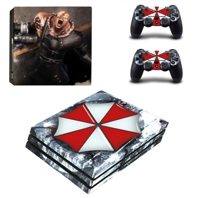 Resident Evil Operation Raccoon City decal skin for PS4 Pro Console and 2 Controllers