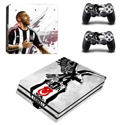 Besiktas JK decal skin for PS4 Pro Console and 2 Controllers Besiktas JK decal skin for PS4 Pro Console and 2 Controllers