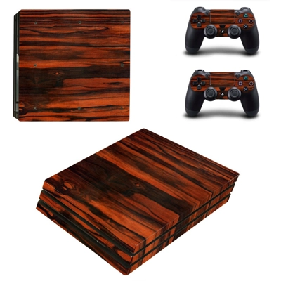 Red Wooden Board decal skin for PS4 Pro Console and 2 Cont.. Red Wooden Board decal skin for PS4 Pro Console and 2 Cont..