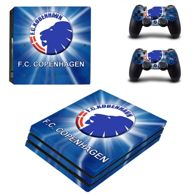 FC Copenhagen decal skin for PS4 Pro Console and 2 Control.. FC Copenhagen decal skin for PS4 Pro Console and 2 Control..