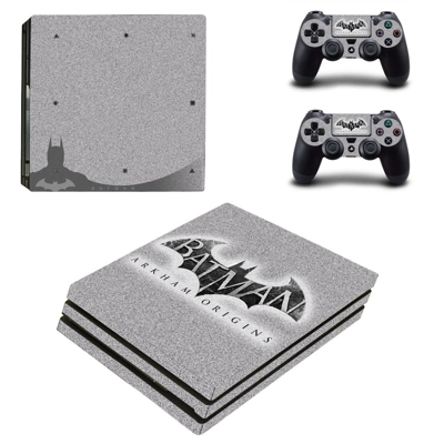 Batman Arkham Origin decal skin for PS4 Pro Console and 2 Controllers