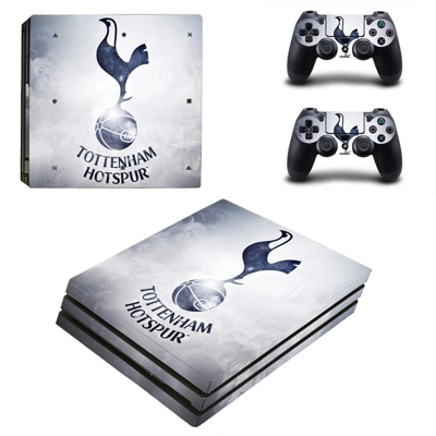 Tottenham Hotspur FC decal skin for PS4 Pro Console and 2 Controllers