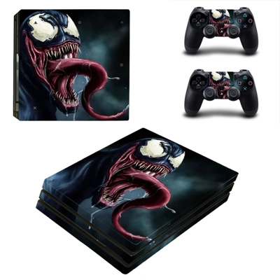 Alien VS Predator decal skin for PS4 Pro Console and 2 Con.. Alien VS Predator decal skin for PS4 Pro Console and 2 Con..