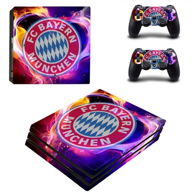 FC Bayern munchen decal skin for PS4 Pro Console and 2 Con.. FC Bayern munchen decal skin for PS4 Pro Console and 2 Con..