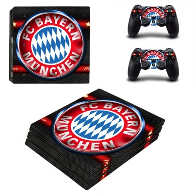 FC Bayern munchen decal skin for PS4 Pro Console and 2 Con.. FC Bayern munchen decal skin for PS4 Pro Console and 2 Con..