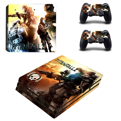 Titanfall 2 decal skin for PS4 Pro Console and 2 Controllers Titanfall 2 decal skin for PS4 Pro Console and 2 Controllers