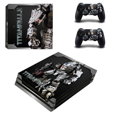 Titanfall 2 decal skin for PS4 Pro Console and 2 Controllers Titanfall 2 decal skin for PS4 Pro Console and 2 Controllers