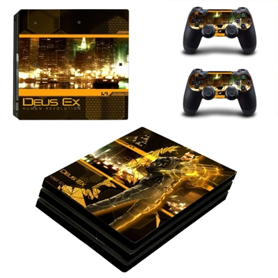 Deus Ex Mankind Divided decal skin for PS4 Pro Console and.. Deus Ex Mankind Divided decal skin for PS4 Pro Console and..