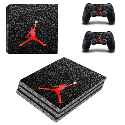 Air Jordan decal skin for PS4 Pro Console and 2 Controllers Air Jordan decal skin for PS4 Pro Console and 2 Controllers