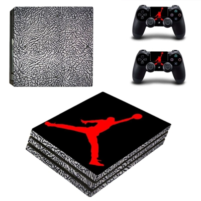 Air Jordan decal skin for PS4 Pro Console and 2 Controllers Air Jordan decal skin for PS4 Pro Console and 2 Controllers