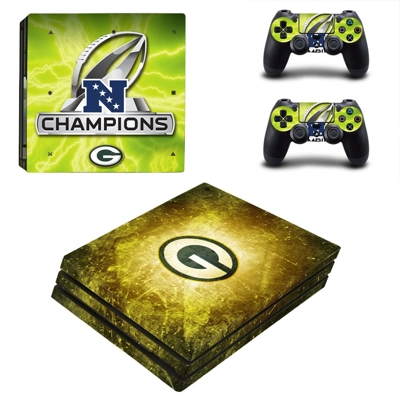 NFL Super Bowl round decal skin for PS4 Pro Console and 2 .. NFL Super Bowl round decal skin for PS4 Pro Console and 2 ..