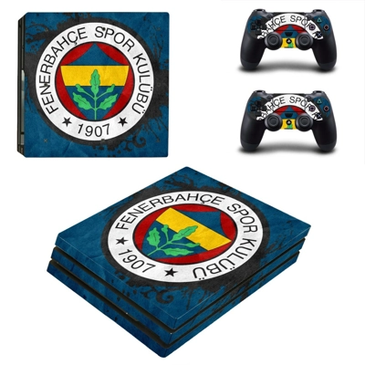 Fenerbah�e SK decal skin for PS4 Pro Console and 2 Control.. Fenerbah�e SK decal skin for PS4 Pro Console and 2 Control..