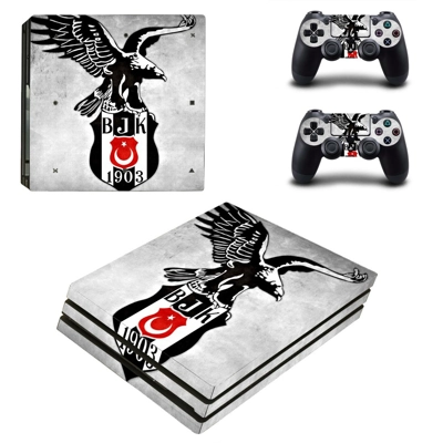 Besiktas JK decal skin for PS4 Pro Console and 2 Controllers Besiktas JK decal skin for PS4 Pro Console and 2 Controllers