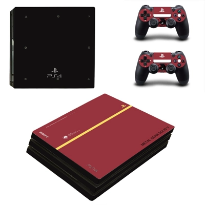 Metal Gear Solid V decal skin for PS4 Pro Console and 2 Co.. Metal Gear Solid V decal skin for PS4 Pro Console and 2 Co..