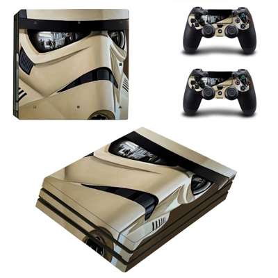 Star Wars decal skin for PS4 Pro Console and 2 Controllers Star Wars decal skin for PS4 Pro Console and 2 Controllers